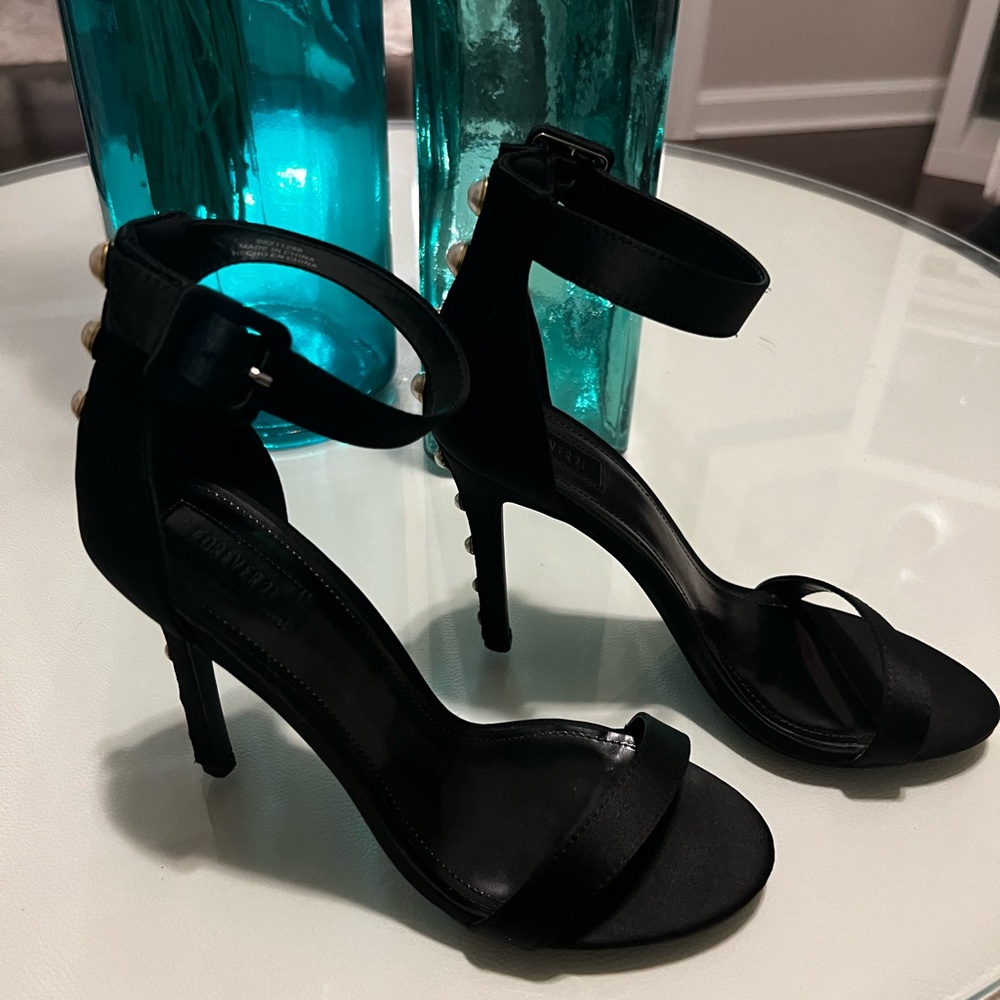 Forever 21, Black Heel, Size 8.5